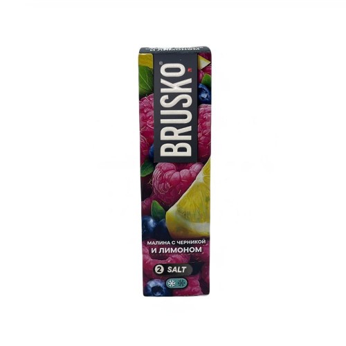 Жидкость BRUSKO(Chubby) 2 35мл Малина с черникой и лимоном 2
